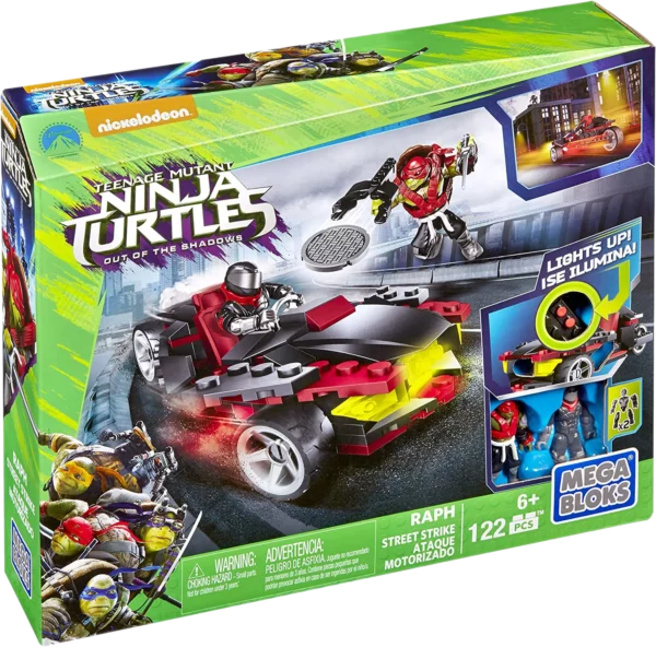 Mega Bloks® Teenange Mutant Ninja Turtles: Out of The Shadows Street Strike 122pcs (DPF80)