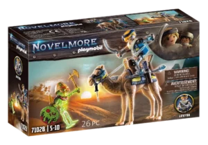 Playmobil Novelmore: Sal'ahari Sands - Arwynn Με Καμήλα Και Σκελετός Πολεμιστής (71028)