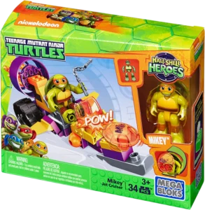 Mega Bloks® Teenange Mutant Ninja Turtles: Half-Shell Heroes Mikey™ Jet Cruiser 34pcs (DMW42)