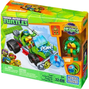 Mega Bloks® Teenange Mutant Ninja Turtles: Half-Shell Heroes Leo™ Turtle Buggy 32pcs (DMW43)