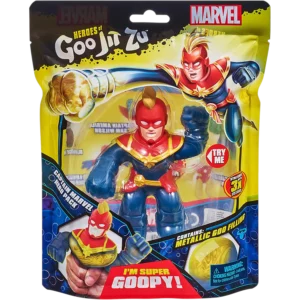 Giochi Preziosi Goo Jit Zu Marvel Figures Hero Pack Series: Captain Marvel (GJT39000)
