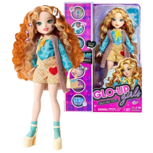 Giochi Preziosi Glo-Up Girls Κούκλα Μόδας Rose (GLU11000)