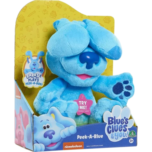 Giochi Preziosi Blue's Clues & You Peek-A-Boo Λούτρινο - Μπλε (BLU02100)