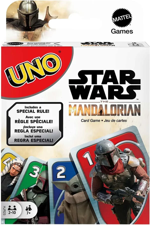 Mattel Uno Κάρτες Star Wars - The Mandalorian Card Game (HJR23)