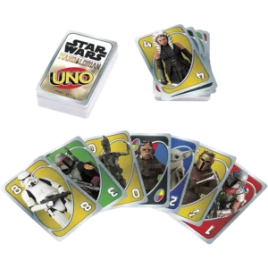 Mattel Uno Κάρτες Star Wars - The Mandalorian Card Game (HJR23)