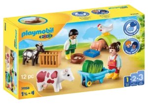 Playmobil 1.2.3: Διασκέδαση στη Φάρμα (71158)