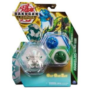 Spin Master Bakugan Legends: Krakelios Ultra - Centipod & Maxodon Starter Pack (20140289)