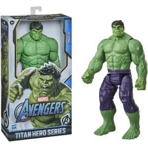 Hasbro Marvel Avengers: Titan Hero Series Blast Gear Deluxe Hulk 30cm Figure (E7475)