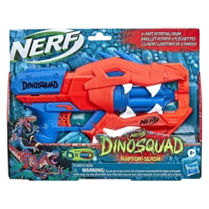 Hasbro Nerf Dinosquad Raptor-Slash 6 Βελάκια (F2475)