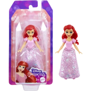 Mattel Disney Princess Μίνι Κούκλα Ariel 10cm (HLW70/HLW69)