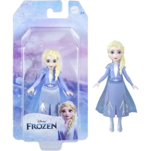 Mattel Disney Frozen Μίνι Κούκλα Elsa 10cm (HLW98/HLW97)