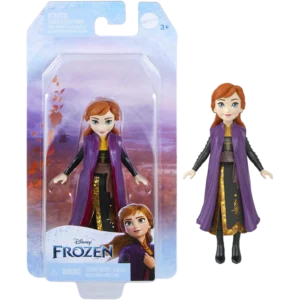 Mattel Disney Frozen Μίνι Κούκλα Anna 10cm (HLW99/HLW97)