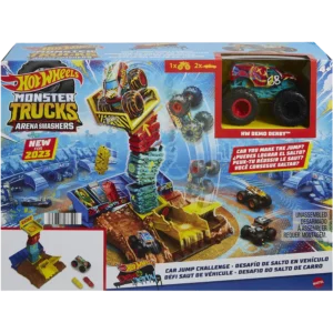 Mattel Hot Wheels® Monster Trucks Arena Smashers™: Car Jump Challenge (HNB94/HNB92)