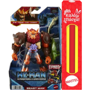 Παιχνιδολαμπάδα He-Man™ and The Masters of the Universe™: Power Attack, Deluxe Beast Man™ Figure (HDY36/HDY35)