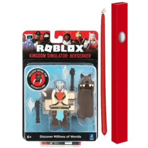 Παιχνιδολαμπάδα Roblox Action Collection, Kingdom Simulator: Berserker Figure Pack (RBL42000)