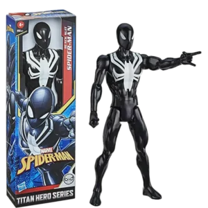 Hasbro Marvel Spider-Man Titan Hero Web Warriors Black Suit Spiderman (E8523/E7329)