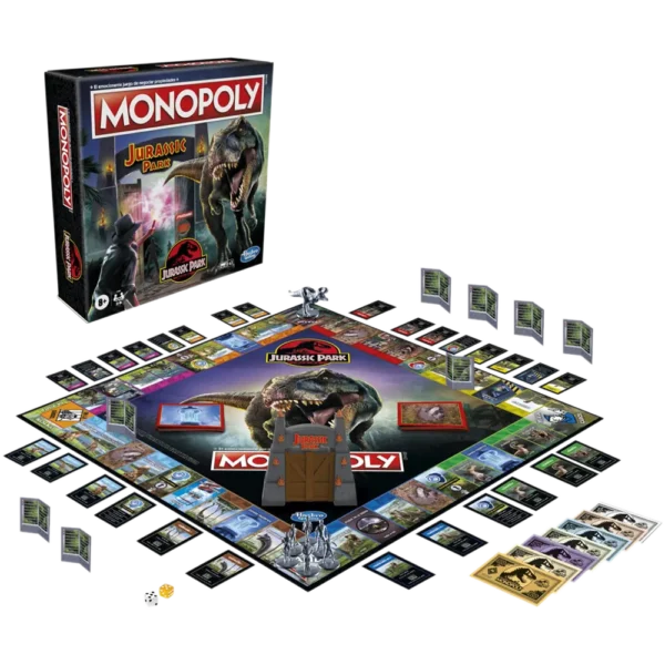 Hasbro Monopoly Jurassic Park Edition (F1662)