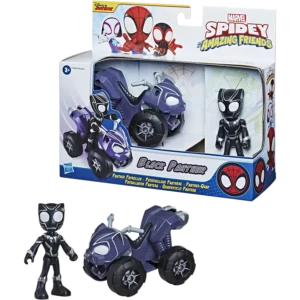Hasbro Spidey & His Amazing Friends Black Panther Patroller (F1943/F1459)