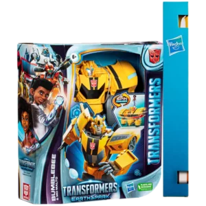 Παιχνιδολαμπάδα Transformers Earthspark: Spin Changer Bumblebee & Mo Malto (F7662)