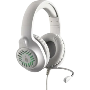 Spartan Gear - Medusa Wired Headset (Compatible with PC,PS4,PS5.XBOX1,XBOX series x/s,switch) White/Grey (SGHSML09)