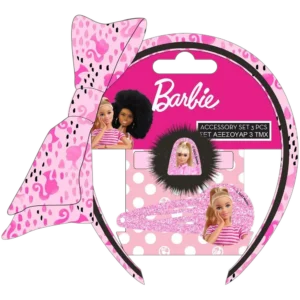 Barbie Στέκα με Φιόγκο και Κοκαλάκια σετ 3τεμ. (0570335)