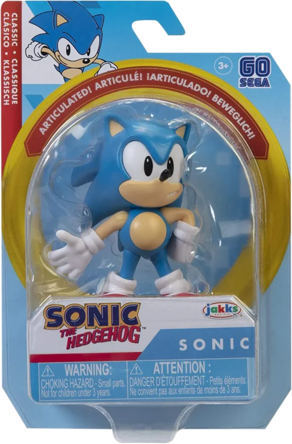 Jakks Pacific The Hedgehog W8 Φιγούρα Sonic 6,5εκ. (40687)