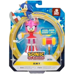 Jakks Pacific Sonic The Hedgehog Φιγούρα Amy 10εκ. (40902)