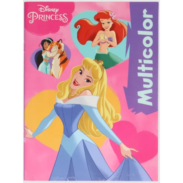 BSN Disney Princess Ariel, Jasmin & Aurora Βιβλίο Με Χρωμοσελίδες (598458)