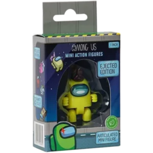 P.M.I. Among Us Action Figure S3 Ejected Edition, Single Pack Crewmate: Κίτρινο (AU6301)