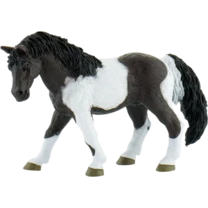 Bullyland Φιγούρα Άλογο Ασπρόμαυρο Lewitzer 12cm (62676)