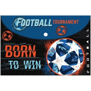 Must Φάκελος Κουμπί Football Born To Win Α4 (0585177)