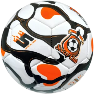 Star Μπάλα Ποδοσφαίρου Sport Line Fluo Orange, Black, White, Size 5 (35/855)