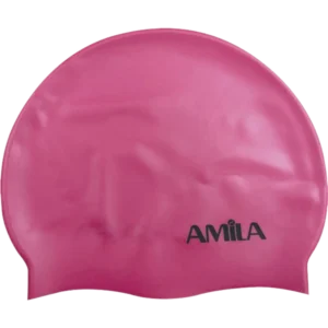 Amila Παιδικό Σκουφάκι Πισίνας Ροζ (47019)
