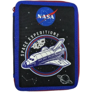 Must Κασετίνα Γεμάτη Διπλή NASA Space Expeditions 15X5X21cm (0486030)