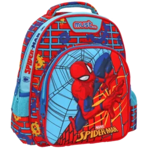 Must Τσάντα Πλάτης Νηπιαγωγείου, Spiderman On The Wall, 2 θήκες (0508111)