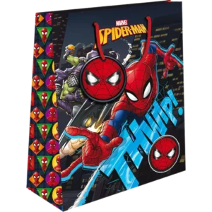 Τσάντα Δώρου Χάρτινη Spiderman 26x12x32cm (0508256)