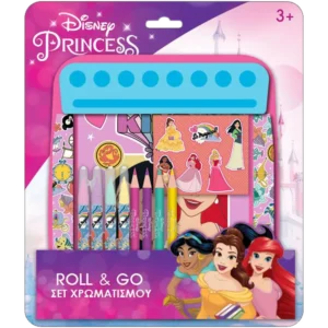 Diakakis Imports Σετ Ζωγραφικής Disney Princess Roll & Go (0563714)