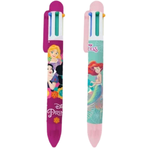 Diakakis Imports Στυλό με 6 Χρώματα Disney Princess (0563754)