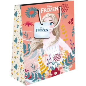 Τσάντα Δώρου Χάρτινη Disney Frozen Elsa 26x12x32cm (0563943)