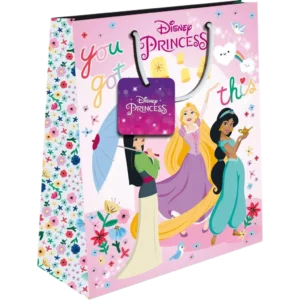 Τσάντα Δώρου Χάρτινη Disney Princess 26x12x32cm (0563945)