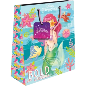 Τσάντα Δώρου Χάρτινη Disney Princess Ariel 33x10x45cm (0563951)