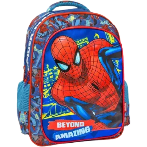 Diakakis Imports Σακίδιο Πλάτης Spiderman Beyond Amazing, 3 Θήκες, 32x18x43cm (0508087)