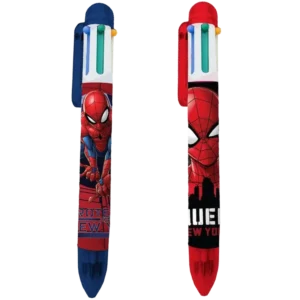 Diakakis Imports Στυλό με 6 Χρώματα Spiderman (0508163)