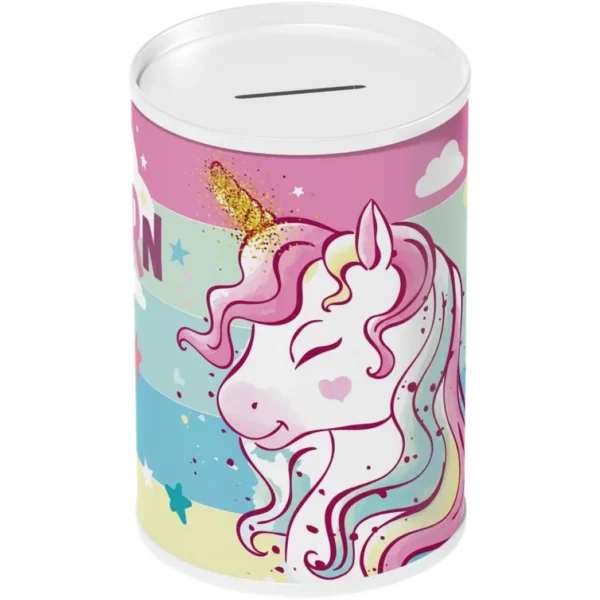 Must Κουμπαράς Μεταλλικός Unicorn (0585039)