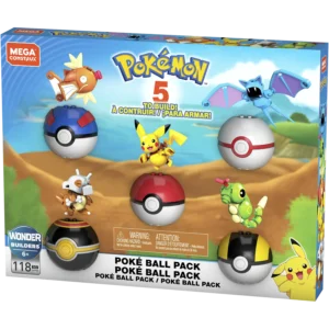 Mega™ Pokémon™ Mega Construx™: Pokémon Trainer Pack 118pcs (GHP85)