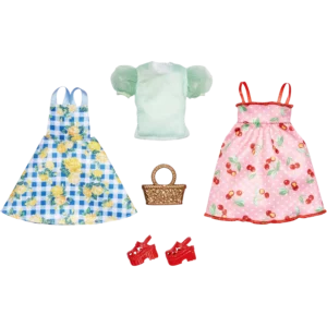 Mattel Barbie® Fashions Μοδάτα Σύνολα: 2-Pack Clothing Set, 2 Spring Outfits For Barbie Doll (HJT33/GWC32)