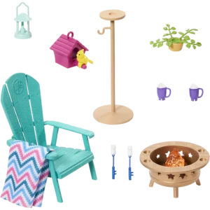 Mattel Barbie® Furniture and Accessory Pack - Backyard Patio (HJV33/HJV32)