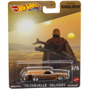 Hot Wheels® Premium™ 1:64, Real Riders™, Star Wars The Mandalorian - Chevelle Delivery 3/5 (HKD04/DLB45)