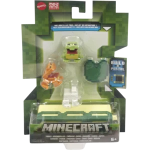 Mattel Minecraft - Build-A-Portal Φιγούρα Frogs (HLB25/GTP08)