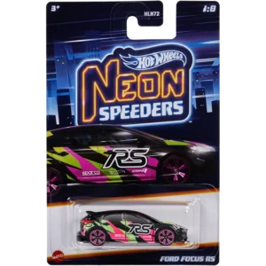 Mattel Hot Wheels® Neon Speeders™ Αυτοκινητάκια 1:64: Ford Focus RS (HLH73/HLH72)